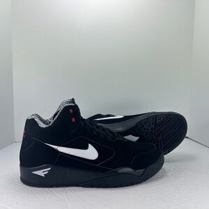 Nike Air Flight II Lite Mid Black Varsity Red White DQ7687-003 Men's
